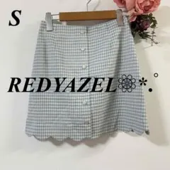 REDYAZEL（レディアゼル）のギンガムチェックスカラップミニスカート