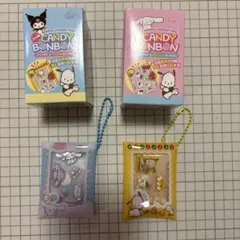 韓国サンリオ　キャンディボンボン・キーリング　シナモン　ポチャッコ