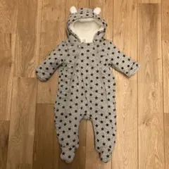 BABYGAP ベビー　アウター　カバーオール　星柄　クマ耳　3〜6M