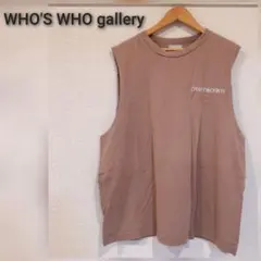 WHO'S WHO gallery/フーズフーギャラリーオーバータンクトップのサムネイル