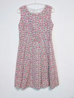 tocco closet　赤系花柄ワンピース　(大人用)