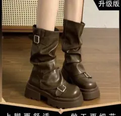 SHEIN ブラウン ブーツ
