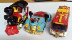 ミッキーマウス トミカ 3台セット　90周年
