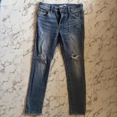 AZUL BY MOUSSY ダメージデニムパンツ