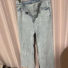 GRL ライトブルー ストレートデニム