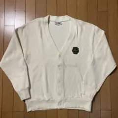 00s CHEMISE LACOSTE ラコステクラブ アイボリー カーディガン