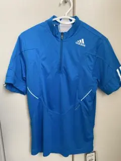 新品未使用 adidas ハーフジップテニスウェア climalite