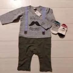 新品タグ付き★ロンパース　靴下セット