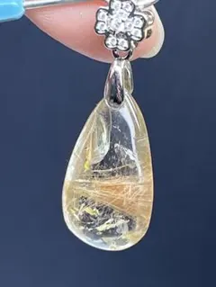 ルチルクォーツ ネックレス