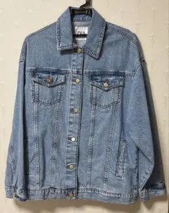 ZARA ライトブルーデニムジャケット