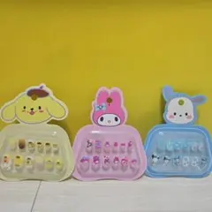 キャラクター ネイルチップ 3セット