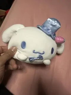 最安値美品送料無料シナモロール ぬいぐるみ 帽子付き触り心地良い