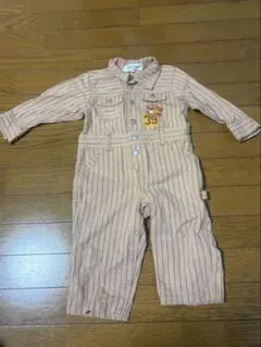 JEANS STORY ストライプ オーバーオール