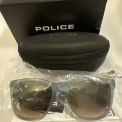 POLICE サングラス S 1859M グレー ケース付き