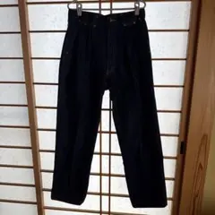 LANCEL 刺繍入りダークブルーデニムパンツのサムネイル