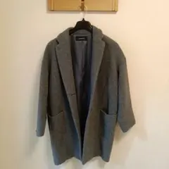 ☆極美品　JEANASIS グレー チェスターコート