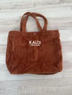 KALDI COFFEE FARM コーデュロイトートバッグ