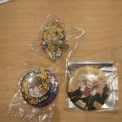 僕のヒーローアカデミア　上鳴電気バッチとキーホルダーセット