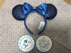 7/28まで　美品　レアDisney クラブ33 カチューシャ ブルーのサムネイル