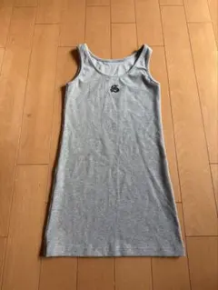 Avail × 翔子リブタンクトップワンピースグレー