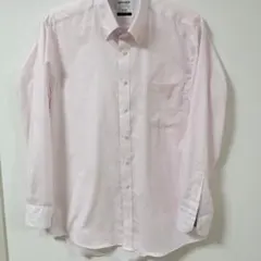 【ORIHICA】長袖シャツ ピンク