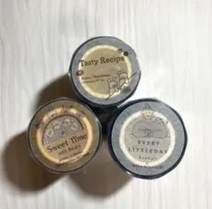 PETテープ(1ループ)3種 らんみゅ　ニコレシピ　miho miyauchi