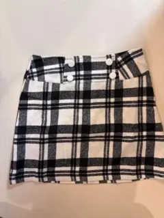 INGNIチェック柄ミニスカート M