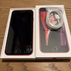 【美品】iPhone SE 第2世代 Red 128GB SIMフリー