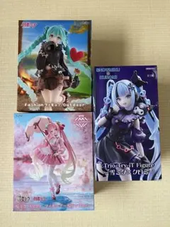 初音ミク(雪ミク&桜ミク&outdoor)フィギュア3体セット
