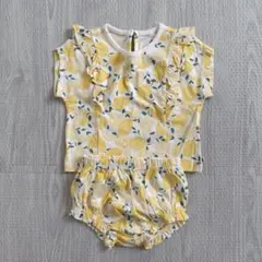 baby gap 6-12months レモン柄セットアップ