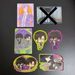 名探偵コナン　ダイカットステッカー　クリアカード　オーロラアート　松田陣平　萩原