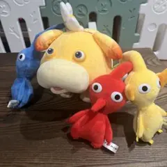 ピクミン ぬいぐるみ オッチン ピクミン3色　計４点セット