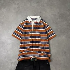 00s OLD UNIQLO striped polo shirt street - メルカリ