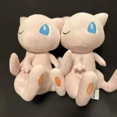 ポケットモンスター　もふぐっと　ぬいぐるみ　ミュウ　2体