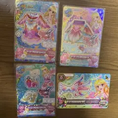 アイカツ 星宮いちご4枚セット キャラ違い プレミアムレア プロモ