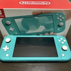 Nintendo Switch Light ターコイズ 箱有り おまけ付き