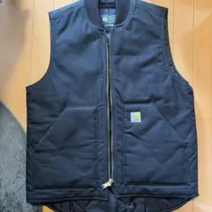 Carhartt カーハート ダックベスト キルティングベスト ブラック M