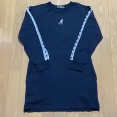 KANGOL カンゴール　￼ブラック 長袖Tシャツチュニック150￼のサムネイル