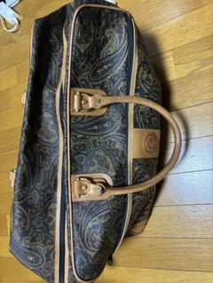 SERAPIAN セラピアン ペイズリー柄 ハンドバッグ イタリア製 レザー 