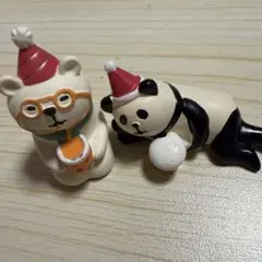 DECOLE コンコンブル　クリスマス　パンダ　しろくま