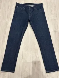 ユニクロ　セルビッジジーンズ　34インチ