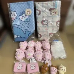 ちいかわ　収納バスケット2種 ぬいぱれっと〜さくらいろ〜4種　 テッシュケース他