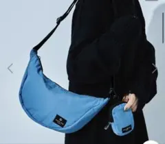 新品未使用　ショルダーバッグ　HUNDRED BLUE