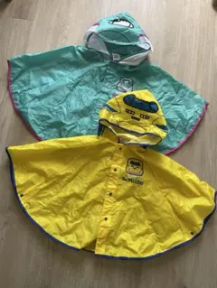 ドクターイエロー　はやぶさ　レインポンチョ80cm〜100cm