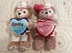 ダッフィー  シェリーメイ　ぬいば　2010年 バレンタイン