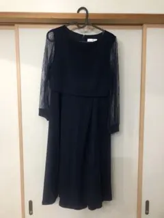 スウィートマミー　フォーマルワンピース　ネイビー　Mサイズ