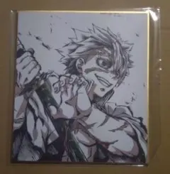 鬼滅の刃 色紙 不死川実弥