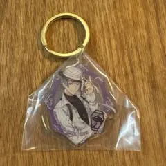 ツイステ一番くじ E賞 ぷっくりアクリルキーホルダー/ジェイド