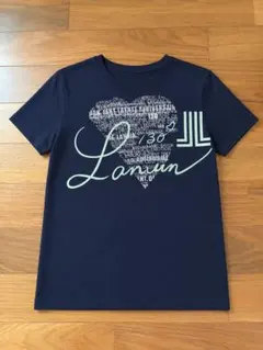 【備品】LANVIN en Bleu 半袖カットソー　ネイビー 38cmのサムネイル