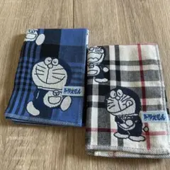ドラえもん　ガーゼハンカチ　二枚